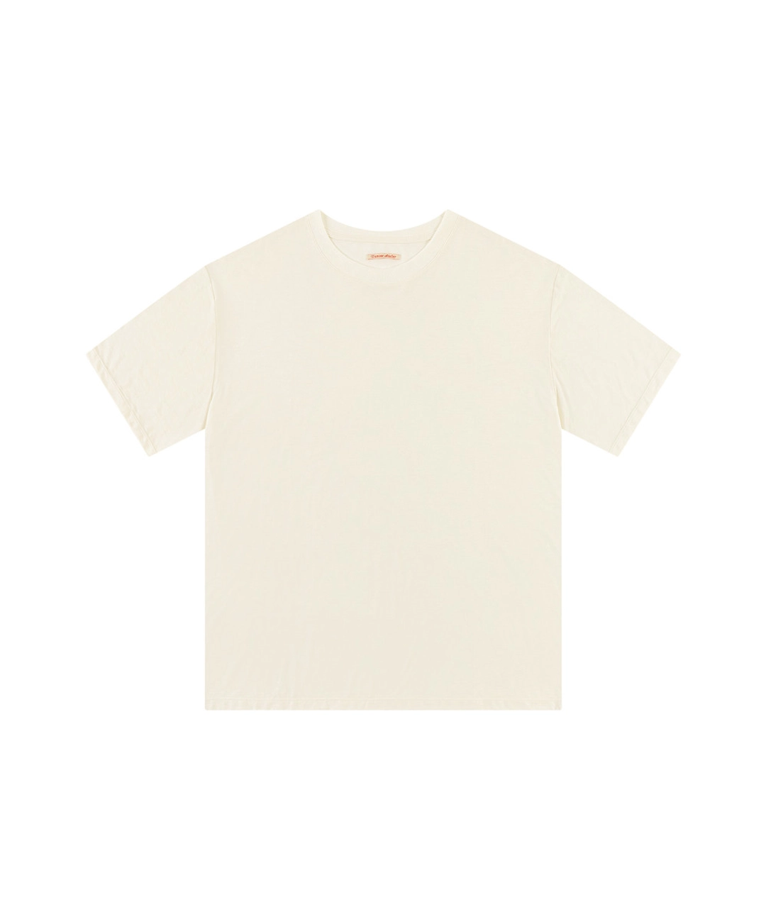반원 아뜰리에 A3598 에센셜 오버핏 티셔츠_Cream 상품 이미지 1