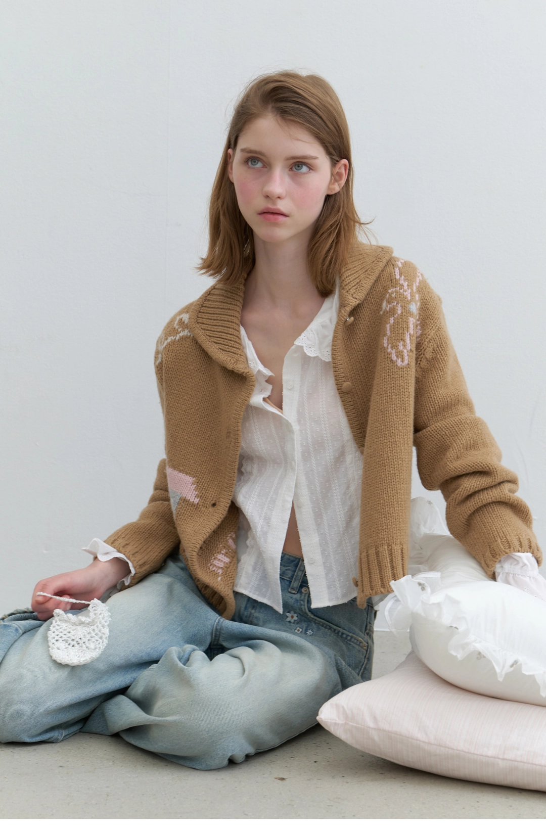 순수 Home Cardigan Camel (2nd) 상품 이미지 1