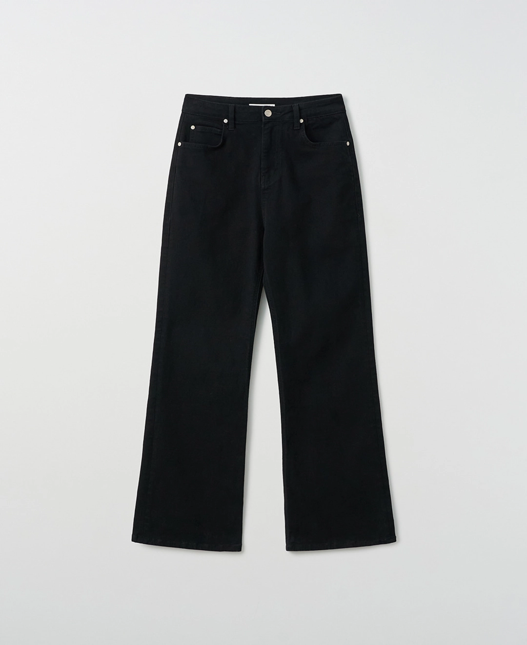 스텝어라운드 Cotton Stretch Bootcut Pants_BLACK 상품 이미지 2