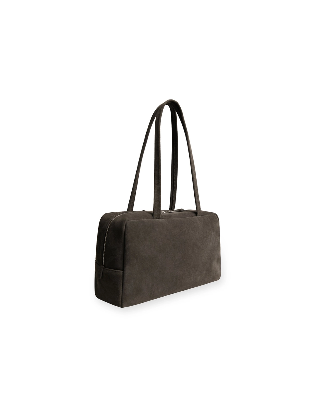 브라운야드 Suede Square Bag, Charcoal 상품 이미지 2