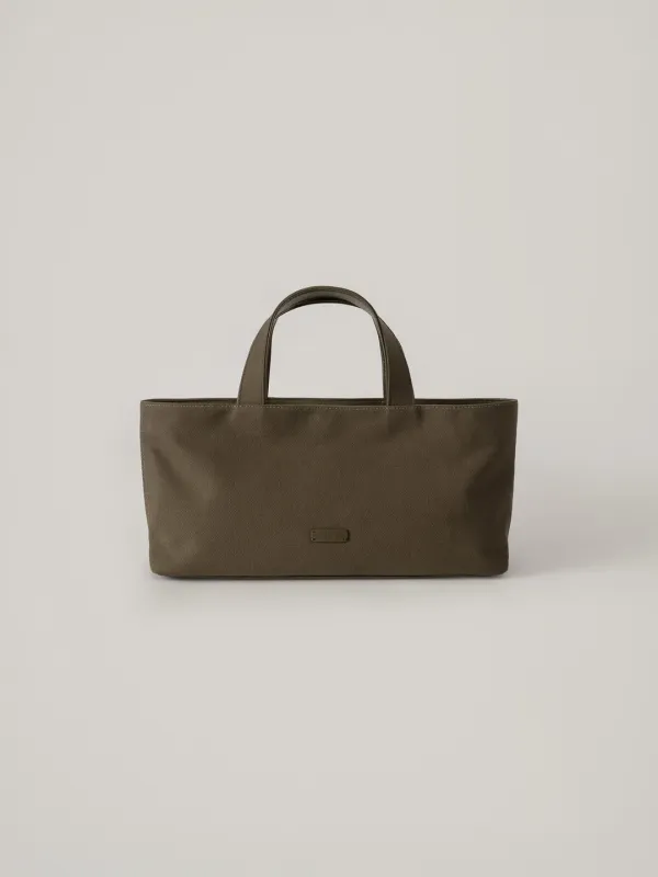 Ponde Canvas Tote Bag - Khaki Brown