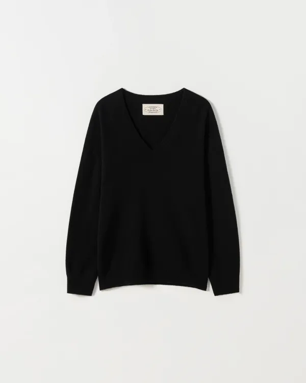 Lei Wool V-neck Knit