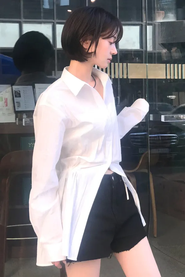 Drawline shirt (Ivory)