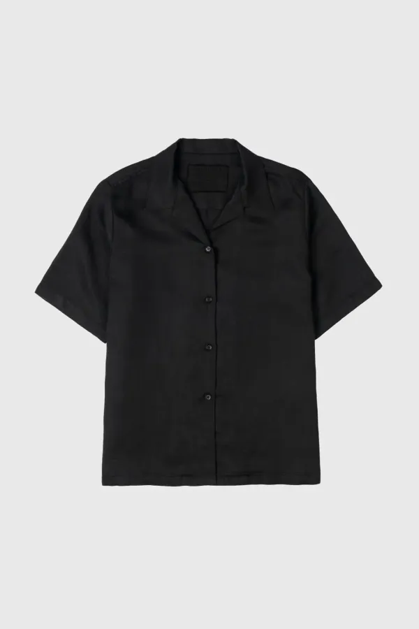 TAILORED SATIN SHIRT