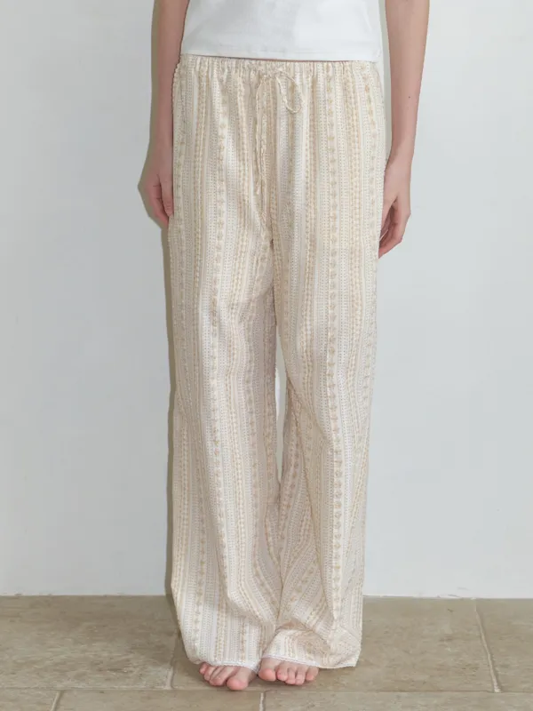 Liv banding pants (beige)