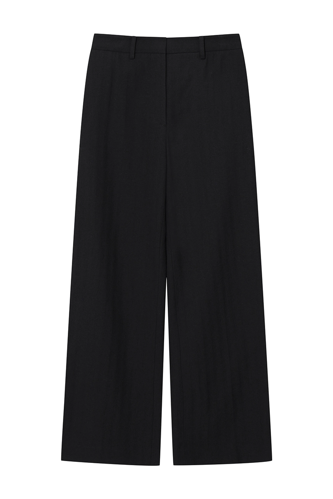 르917 REFINED WOOL BLEND TROUSERS [BLACK] 상품 이미지 2