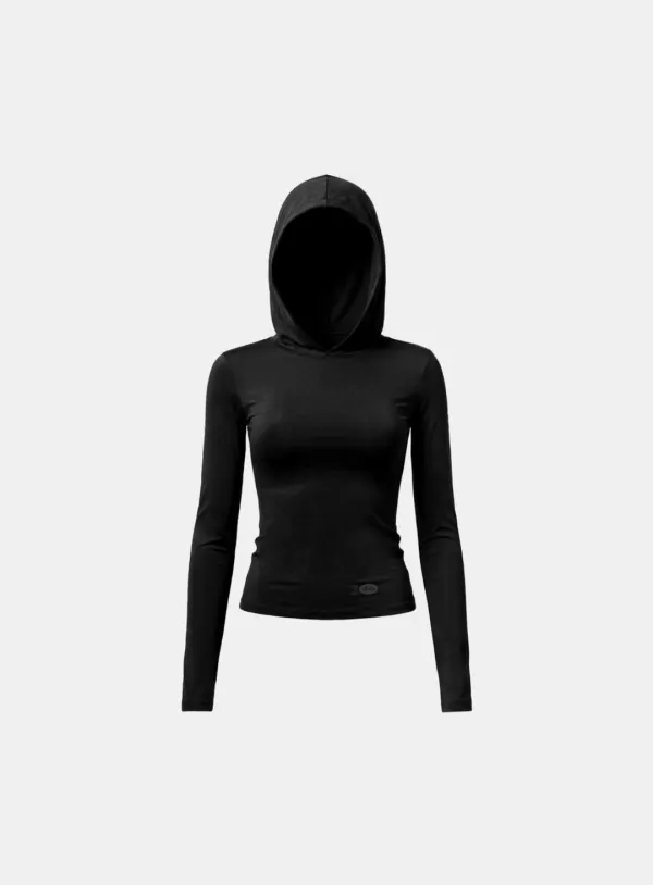 [w-hde26-035] Everyday Hoodie - Black
