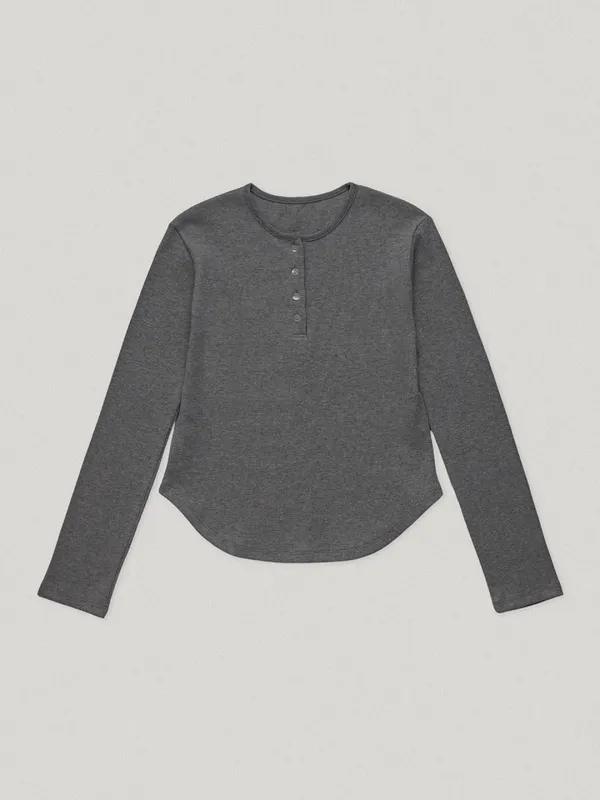 Ren Waffle Tee Charcoal (3rd)