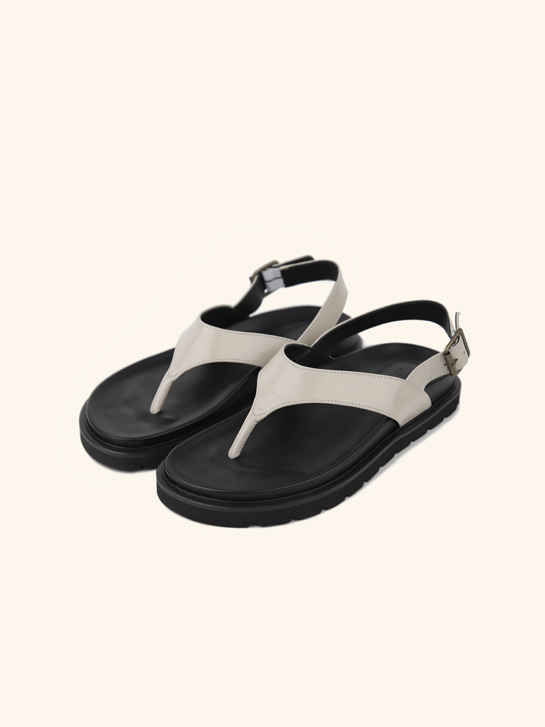 러브듀이 MOLD flip flops / 크림베이지 상품 이미지 1