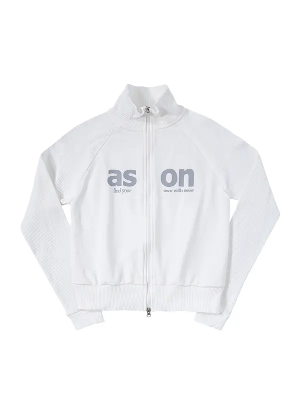 SALT ZIP-UP / WHITE