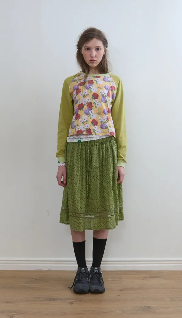 326. Garden Midi SK _ Leaf Green