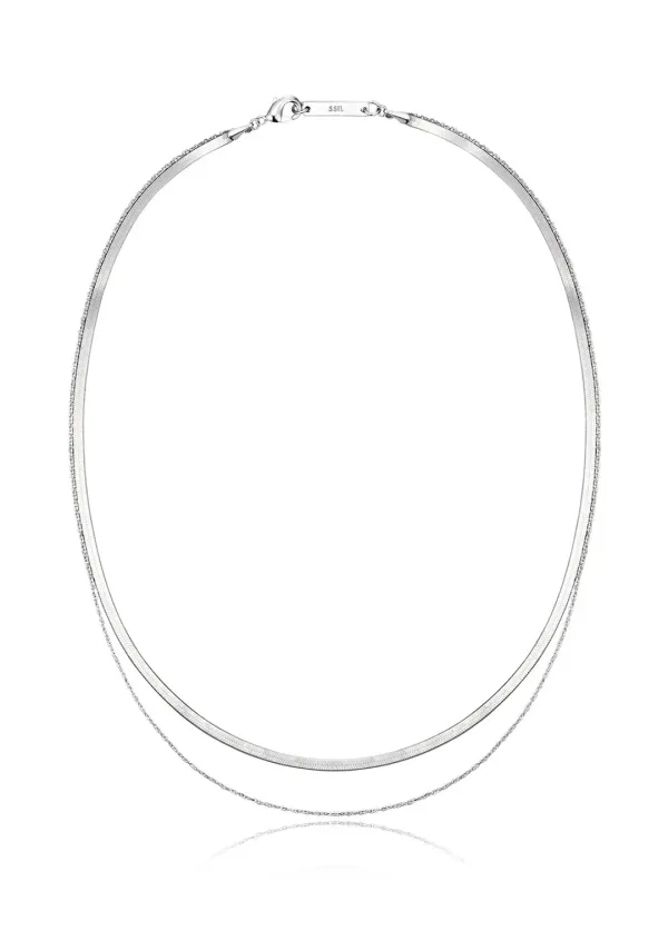 Silver Layer Choker_1