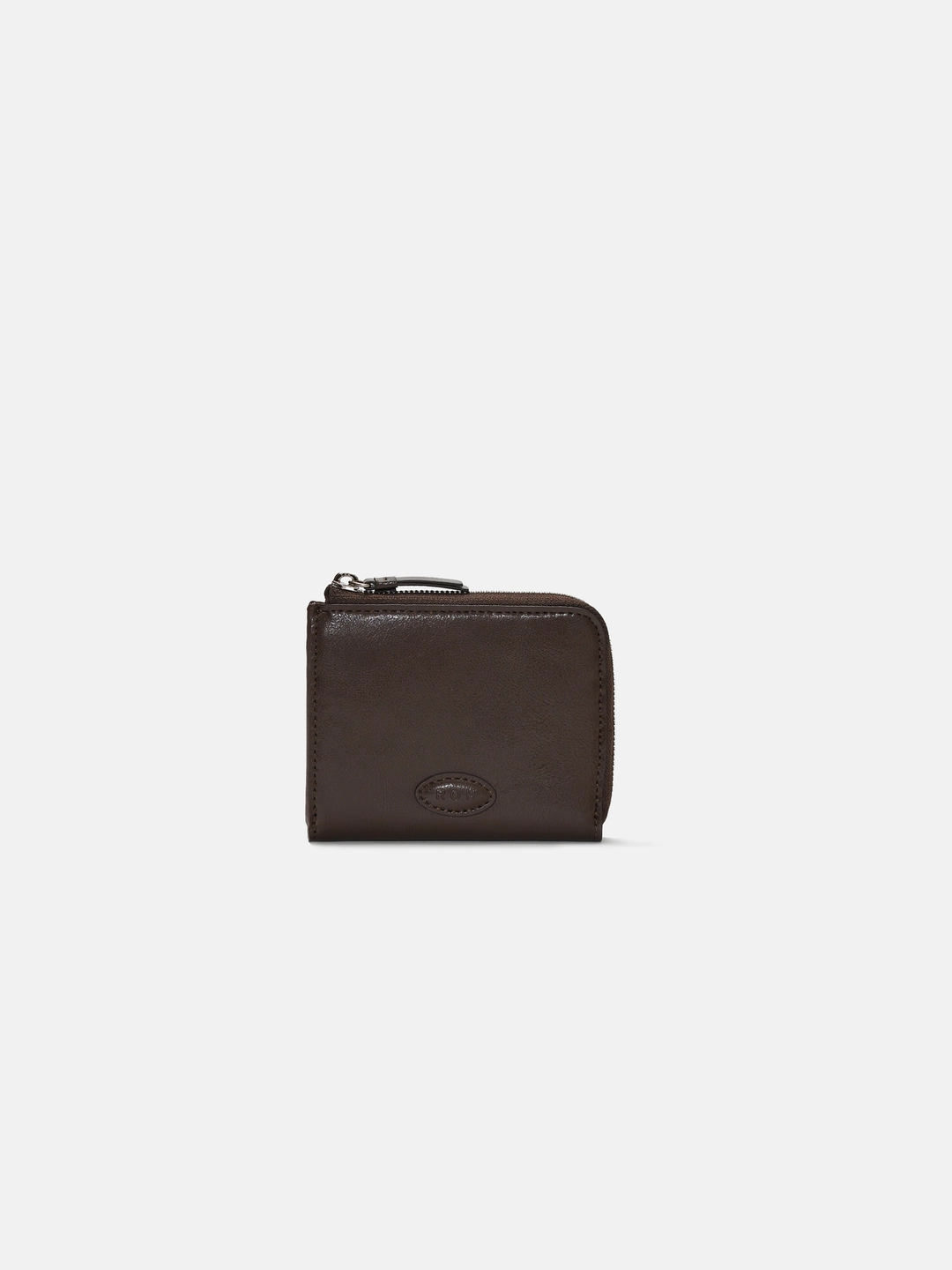 로서울 Oval button wallet Wrinkled Umber 상품 이미지 2