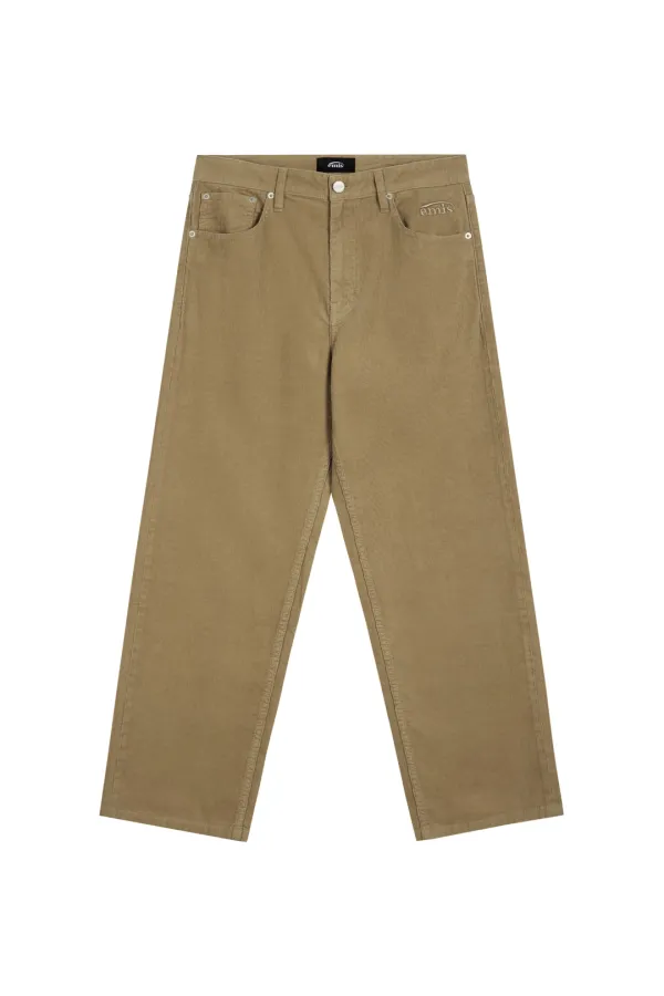 CORDUROY PANTS-BEIGE