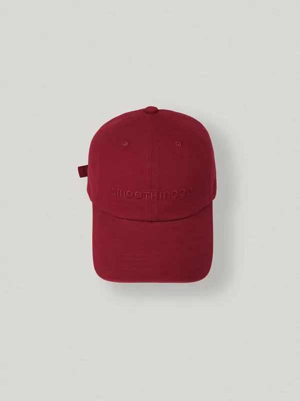 Red Bold Logo Ball Cap (4th)