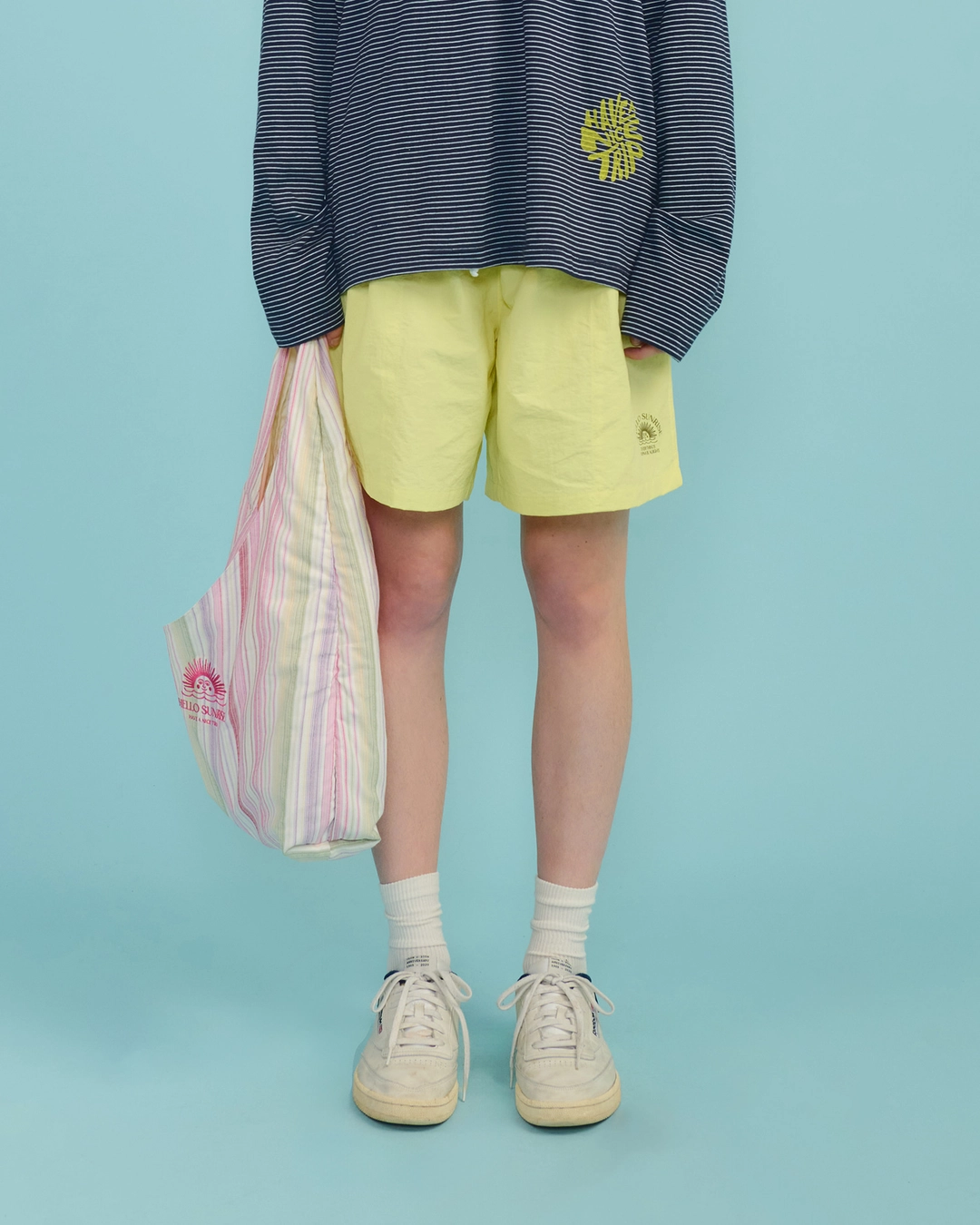헬로선라이즈 Water Shorts_Lemon Yellow 상품 이미지 1