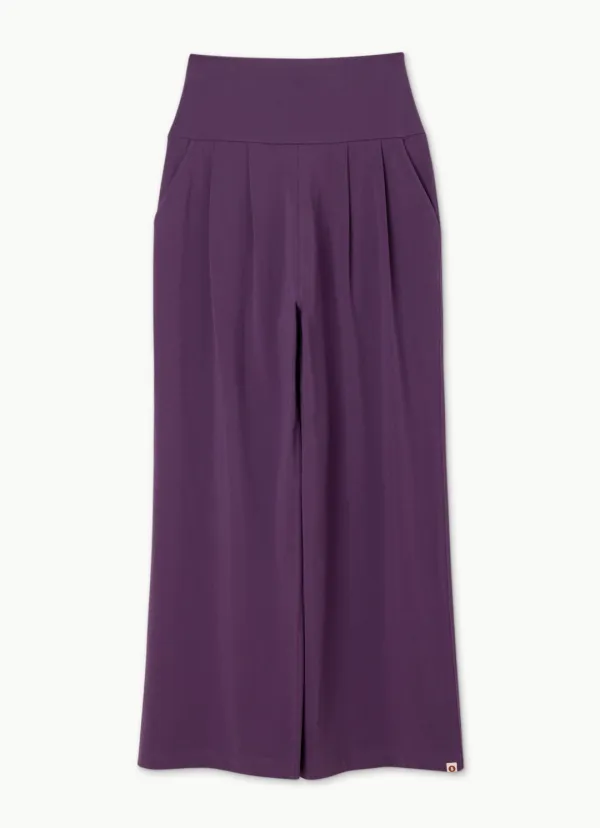 Fortune straight pants_Sunset Purple