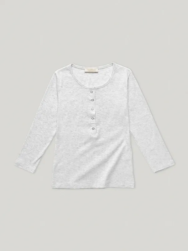 Lycée Button Tee Mel Gray (2nd)