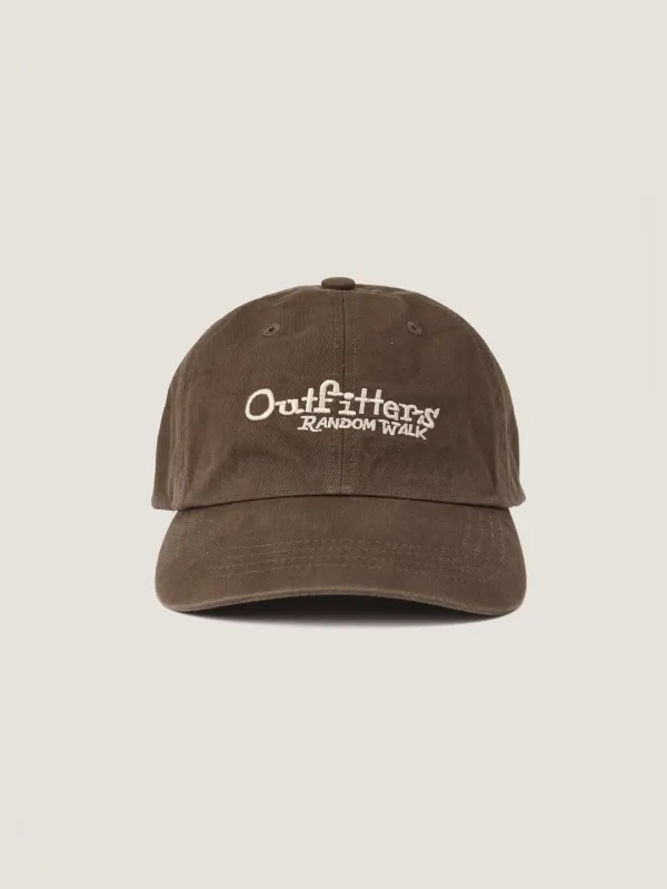 OUTFITTERS WASHED COTTON CAP [ Walnut Brown ]