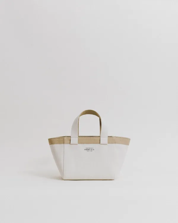 CABINET&CO. TOTE SMALL BEIGE