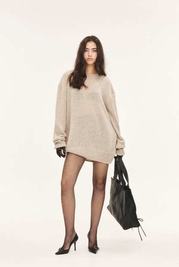 Loose olive top