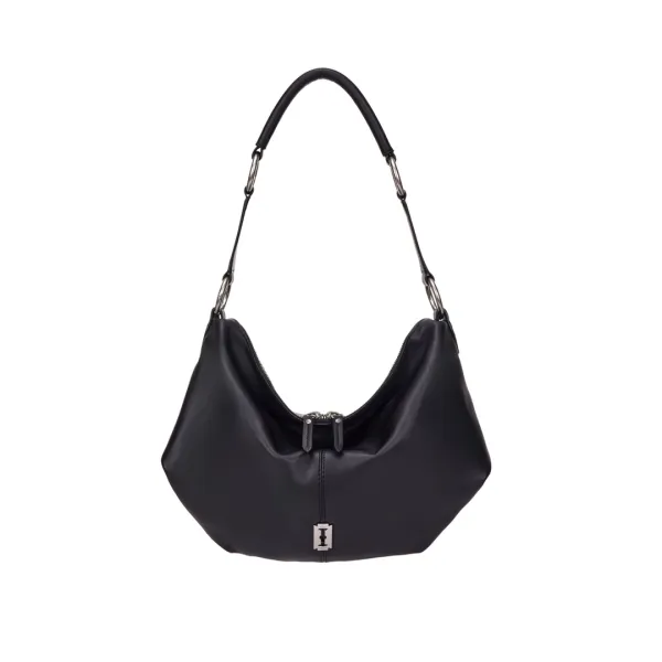 Halfmoon Attache Shoulder M (하프문 아타쉬 숄더 미듐) Black