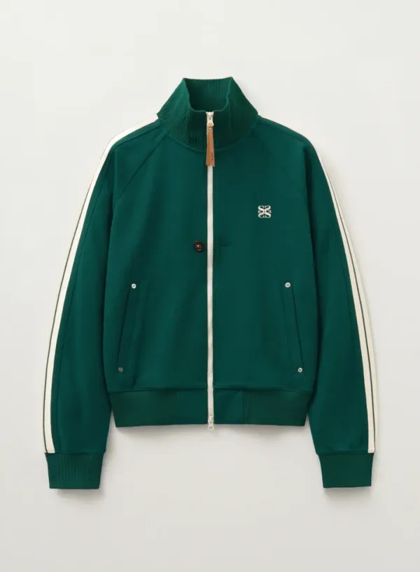Lawton All Day Track Zip-up Jacket - Teal Green