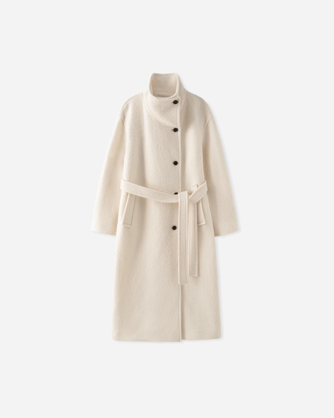 포유어아이즈온리 Lyle Boucle High Neck Coat 상품 이미지 1