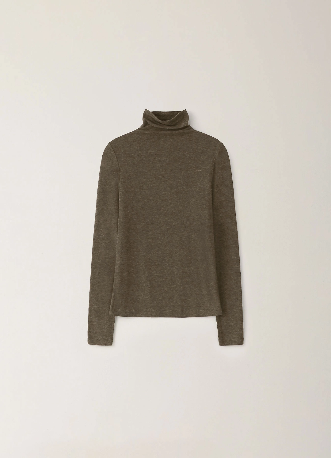 페블엠 Wool Soft Turtleneck - Brown 상품 이미지 1