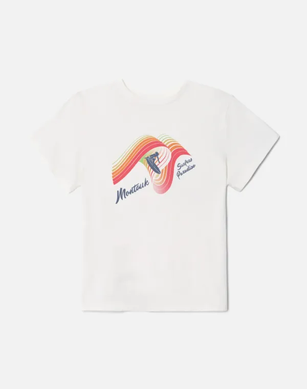 Classic "Montauk" Tee -  Vintage White