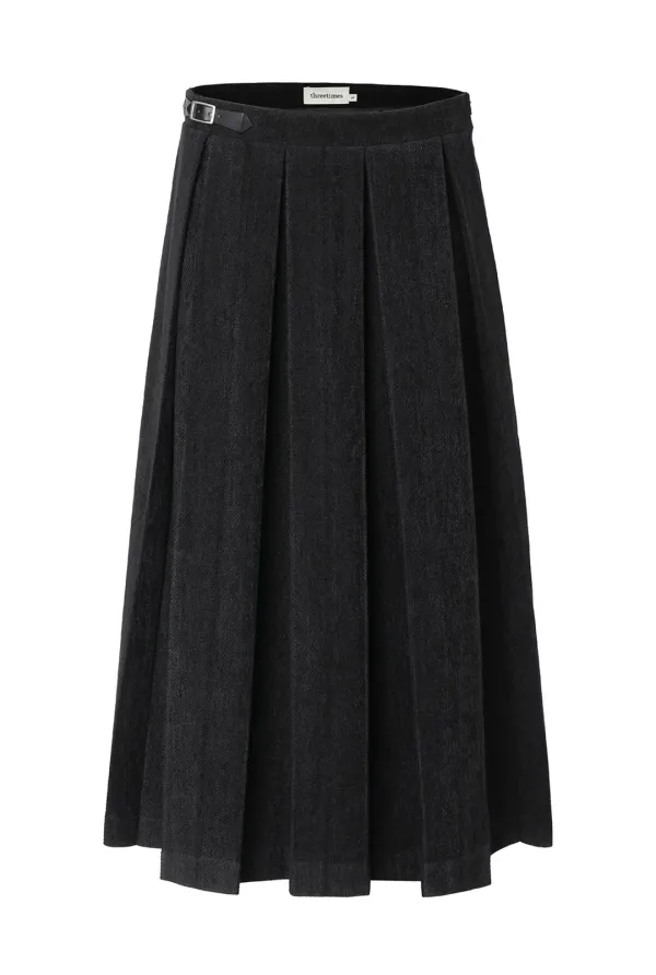 Classic pleats skirt