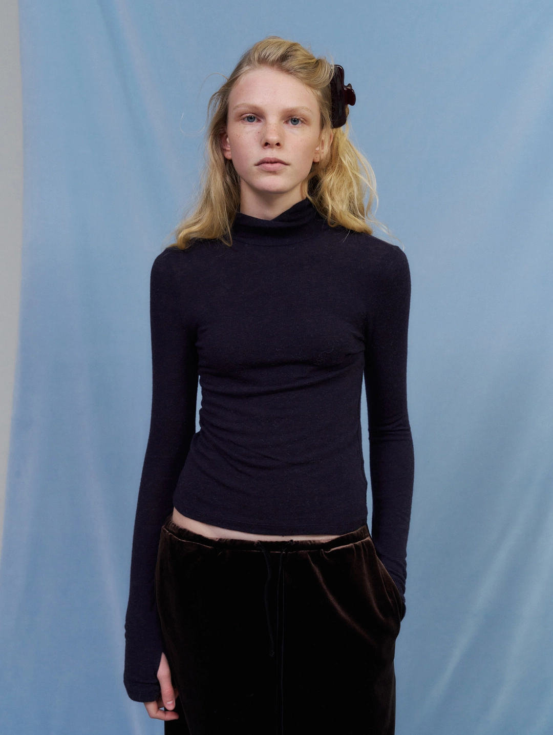 포에토 [3rd] Formal slit turtleneck (4 color) 상품 이미지 2