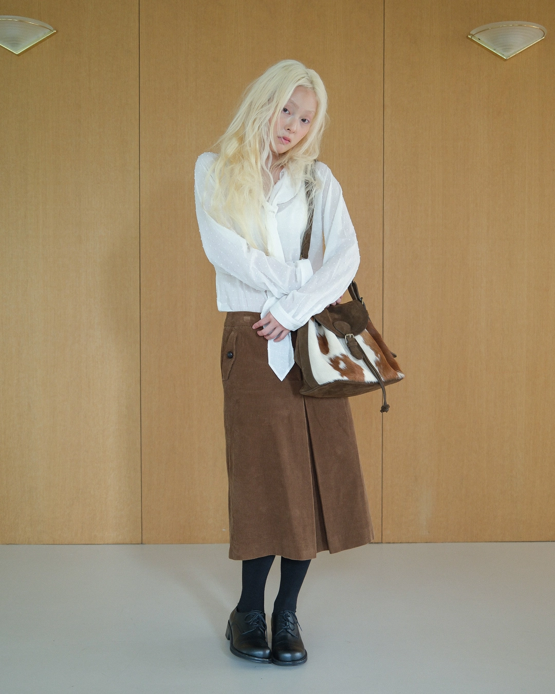 플레따 [2차] flétta Dotty Scarf Blouse 상품 이미지 2