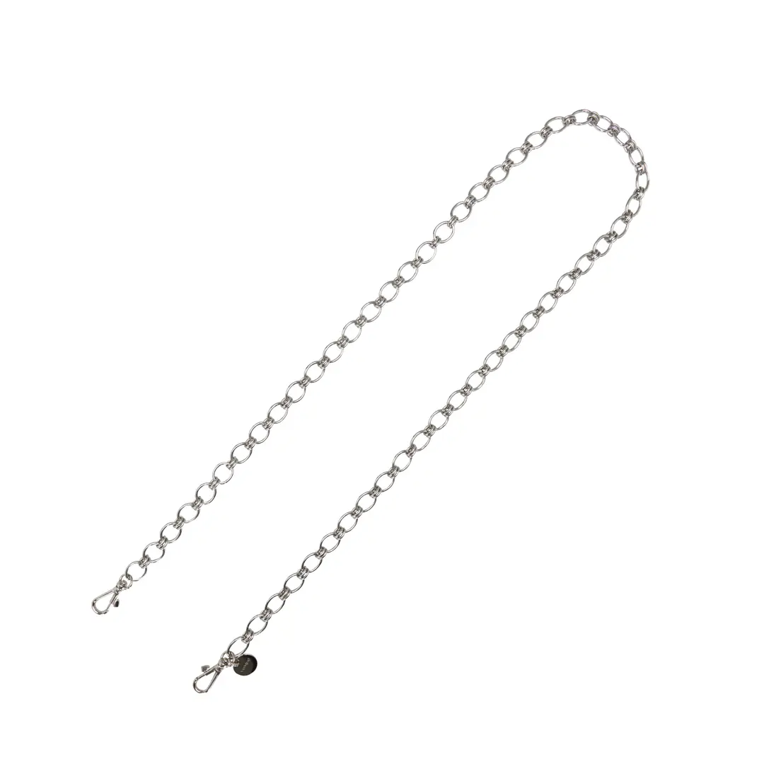 분크 [아울렛] Ring Metal Chain Strap (링 메탈 체인 스트랩) Silver 상품 이미지 1