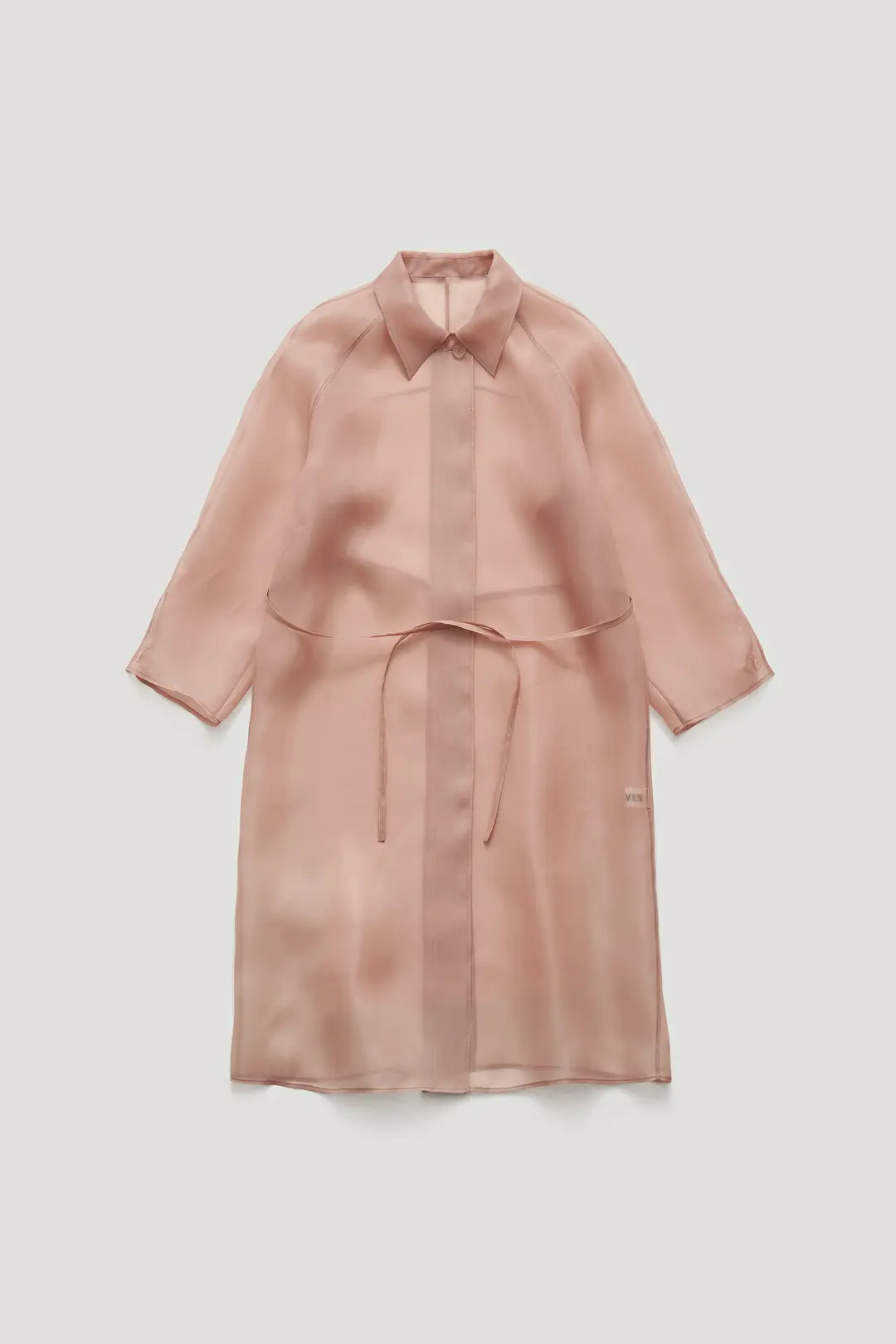 CARDIFF BACK DART COAT_PEACH FUZZ