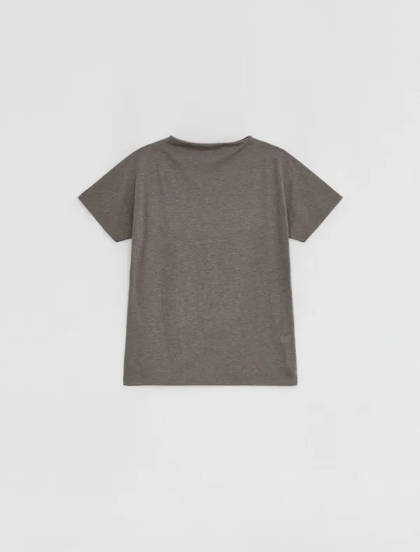 MOCK NECK TOP [MOCHA]
