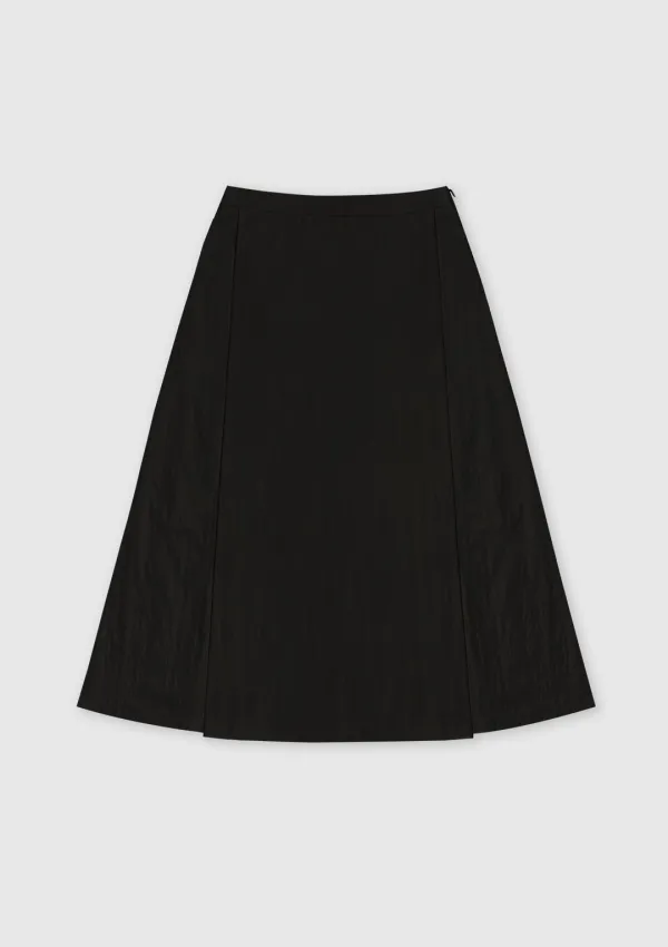 Pintuck Skirt (Black)