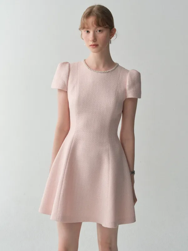 Trimming Bud Dress-Mini(5Color)