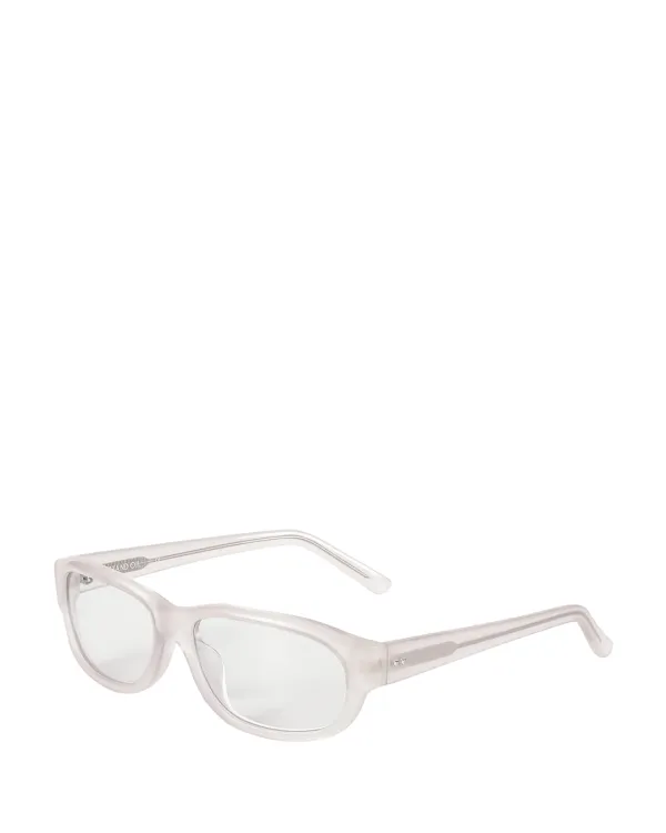 Curved Glow Sunglasses · 커브드 글로우 선글라스 / 크림
