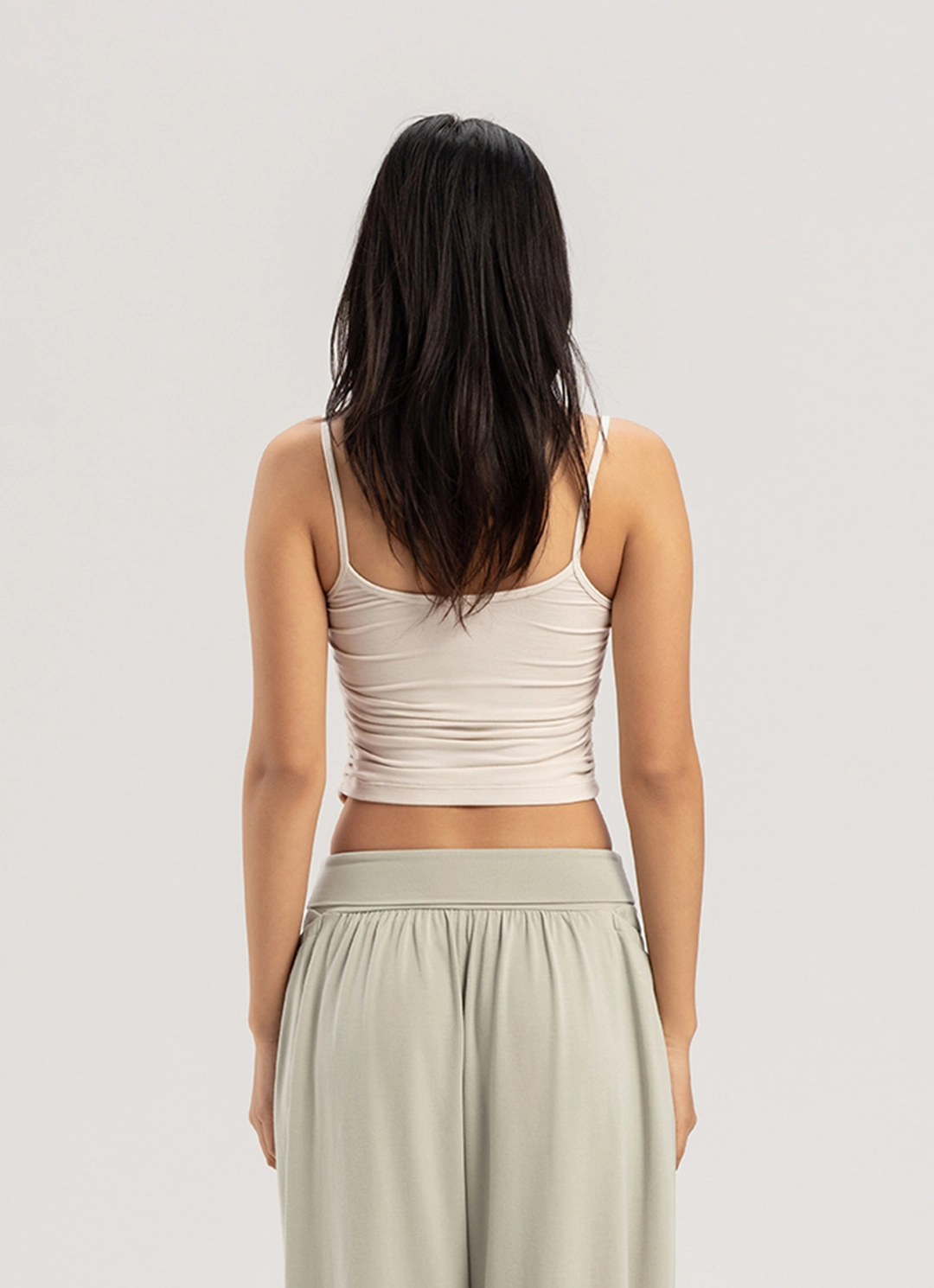 부디무드라 Ripple tank top_Turtledove 상품 이미지 2
