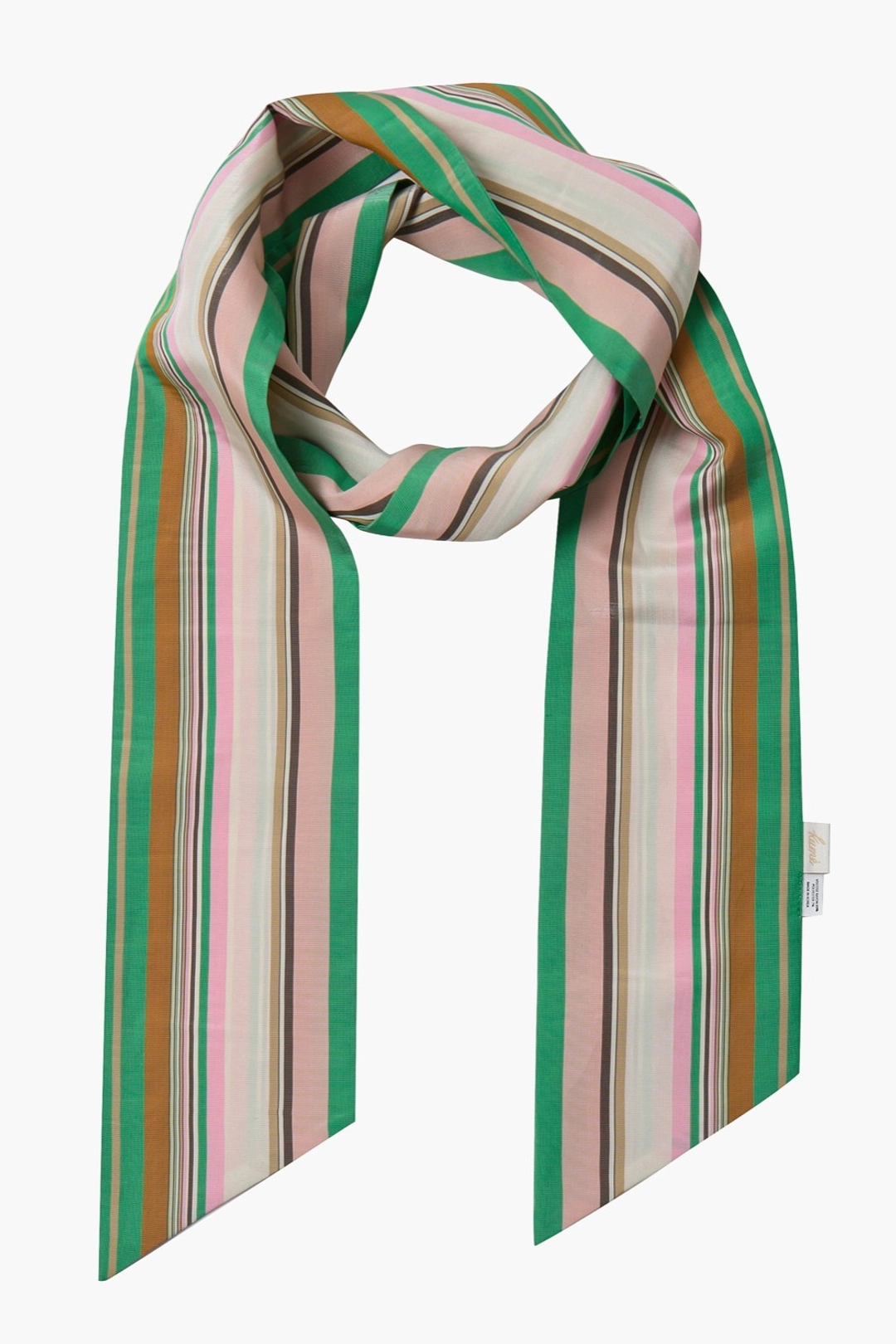쿠메 Multi-Striped Viscose Scarf, Multi 상품 이미지 2