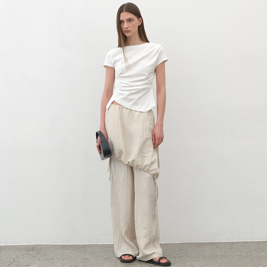 아뜰리에 나인 (PT-5638)COSMO SKIRT LAYERD PANTS 상품 이미지 2