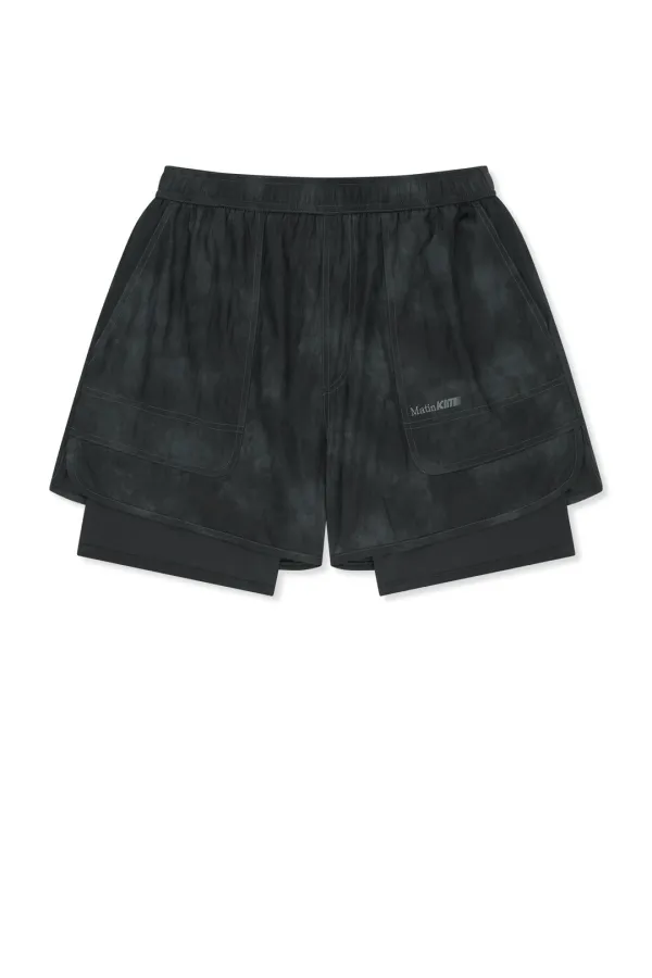 MATIN PACE MOTION SHORTS FOR MEN IN BLACK