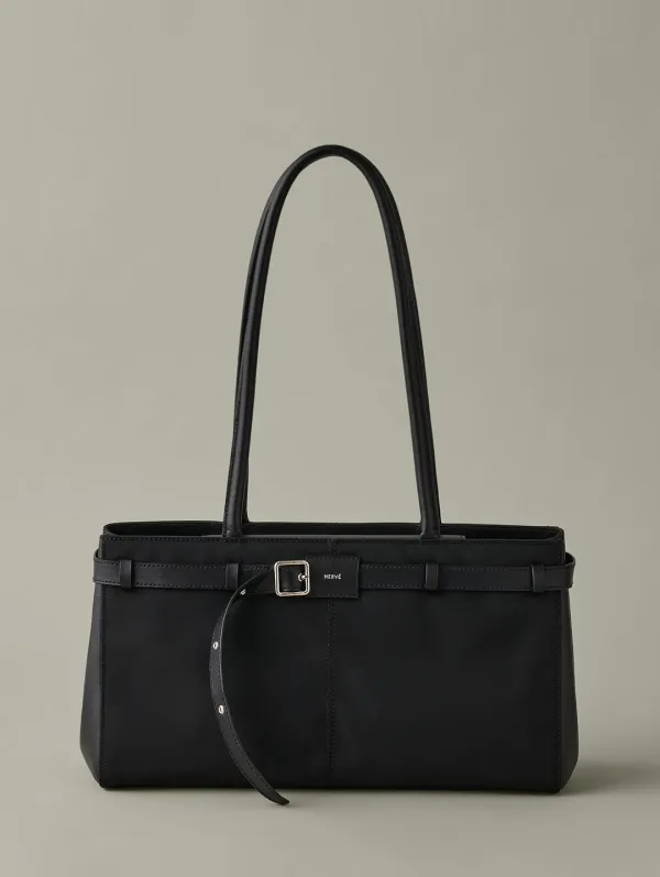 Bea Shoulder Bag Nylon Black