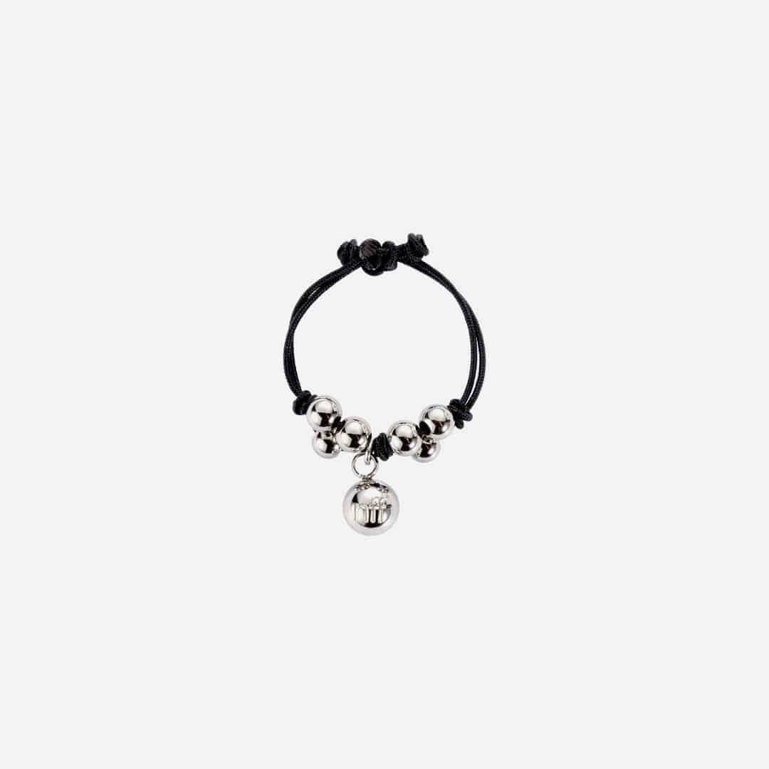 엔프프 silver grape string ring-black 상품 이미지 2
