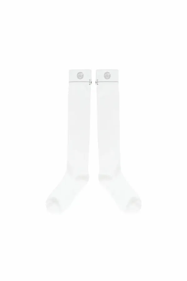 Piv\'vee Over Knee Socks (cloud white)