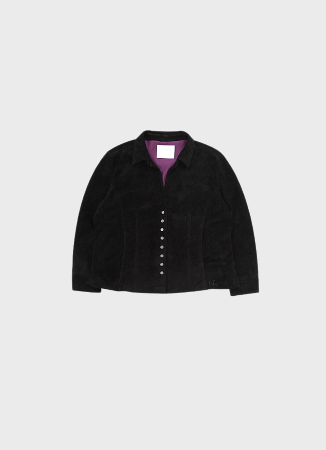 프레클 (limited) FR stud suede jacket in black 상품 이미지 3