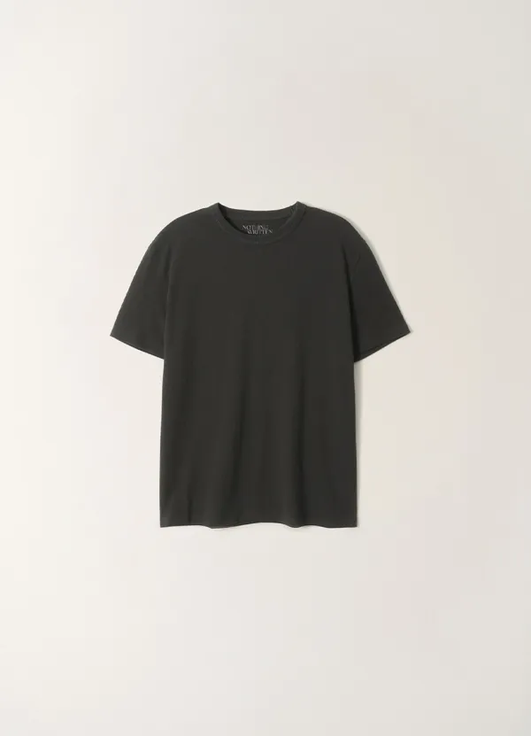 2ND / Rou cotton t-shirt (Graphite)