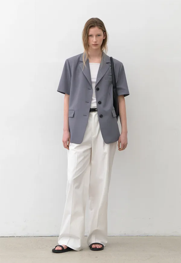 (JK-3025)ESSENTIAL SUMMER SET-UP JACKET