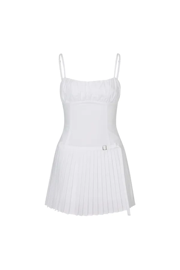 WENDY SHIRT DRESS white